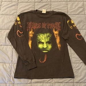 Rare Vintage Cradle of Filth Eve Pleaser Long Sleeve Tee